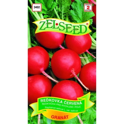Zel-seed Osivo- reďkovka červená Granat ZEL 0,5 g
