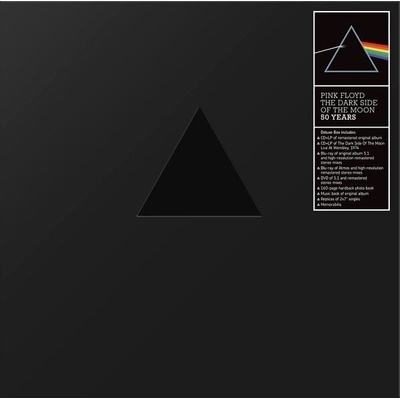 Pink Floyd - The Dark Side Of The Moon (Box Set) (Deluxe Edition) (2 CD + 2 LP + 2 Blu-ray + DVD + 2 Vynil 7") (0190296203671)