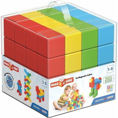 Geomag Magicube rôznofarebné 64