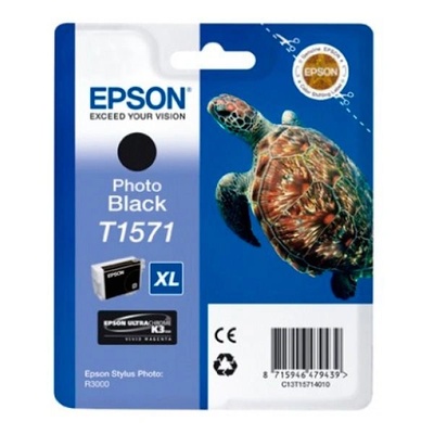 Epson T1571 касета с мастило Photo Black 25, 9 мл (C13T15714010)