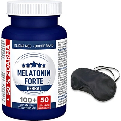 Clinical Melatonín Forte Herbal 100 + 50 tabliet