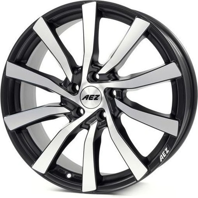 AEZ REEF 7,5x17 5x114,3 ET38 black polished