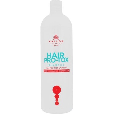 Kallos Hair Pro-Tox 1000 ml шампоан за сухи и изтощени коси за жени