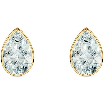 SAVICKI Náušnice Pure: žlté zlato, diamanty PURE-K-PE-009-DIA-Z