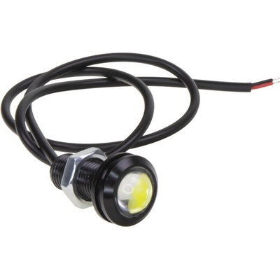 STU 95DRL18W LED světlo pro denní svícení (eagle eye) 18mm, 12V, 3W, bílá