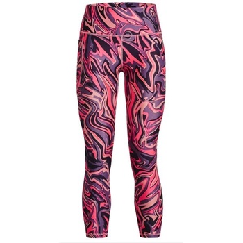 Under Armour Kлинове Under Armour Women's HeatGear No-Slip Waistband Printed Ankle Leggings - Розов