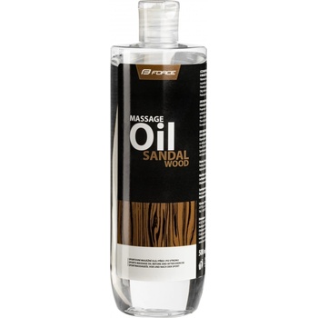 Force Touch olej masážní před i po výkonu 500 ml