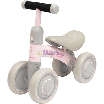 Baby Mix Baby Bike Fruit Ružová