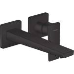 Hansgrohe Metropol - Смесител за мивка за вграждане, двудупков монтаж, черен мат 32526670 (32526670)