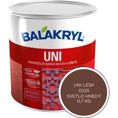 Balakryl Farba Uni lesk 0225 0,7kg