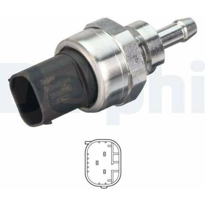 Senzor, tlak výfukového plynu DELPHI DPS00030-12B1