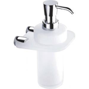 Nimco Bormo - Дозатор за течен сапун, хром/матово стъкло BR X3-31W-26 (BR X3-31W-26)