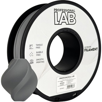 Professional Lab FG-P49-E1, 3D филамент, PLA+, Silver, 1kg, 1, 75mm (FG-P49-E1)