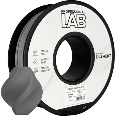 Professional Lab FG-P49-E1, 3D филамент, PLA+, Silver, 1kg, 1, 75mm (FG-P49-E1)