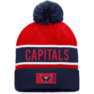 Kulich WAS Authentic Pro Game and Train Cuffed Pom Knit Washington Capitals