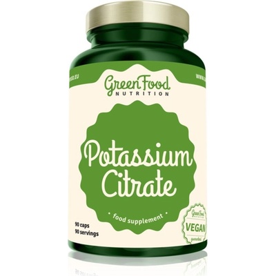 GreenFood Potassium Citrate 90 kapslí