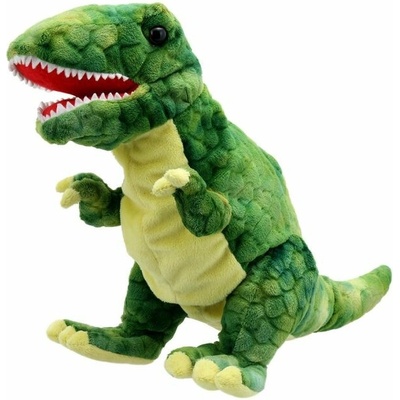 Baby Dinos Maňásek na ruku Malý T rex zelený 35 cm