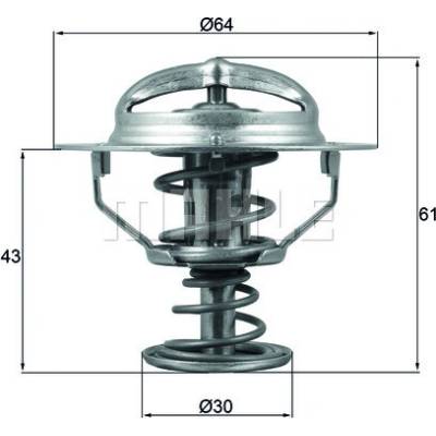 MAHLE Termostat, chladivo TX17878D