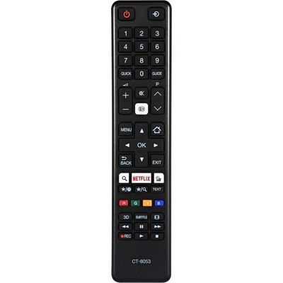 съвместим Toshiba ct-8053, rc48121, rc48122 - заместител дистанционно управление (ct-8053, rc48121, rc48122)