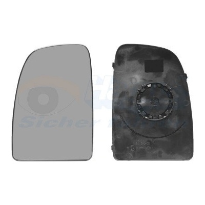 Cristal De Retrovisor Lateral Para Fiat Ducato, Citroën Jumper Y Peugeot Boxer | Compatible Con Modelos Desde 2006 | Lado Izquierdo, Convexo