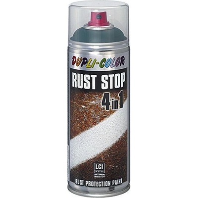 Dupli Color Rust stop Sprej 4v1 Satin Matt 400 ml Černá