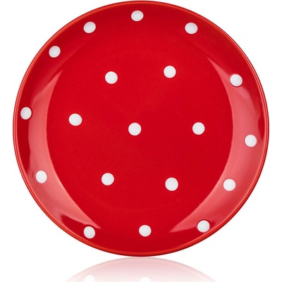 Banquet Dezertní talíř 18,6 cm polka dot CRV keramika
