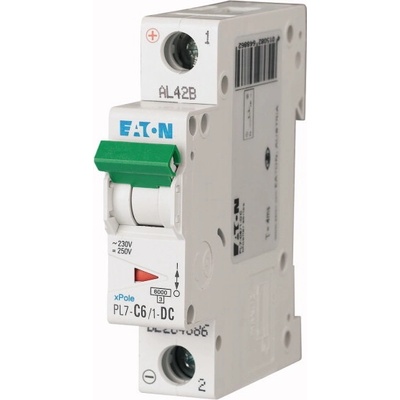 Eaton PL7-C6/1-DC-DC char. C 10kA 6A 264886