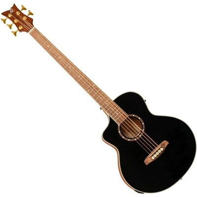 Ortega Guitars D8CE-5-L Black Акустична бас китара