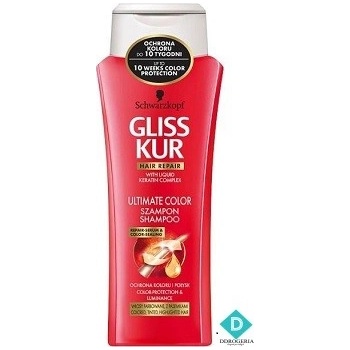 Schwarzkopf Gliss Kur Color Protect 30 šampón pre farbené vlasy 400 ml