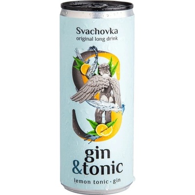 Svachovka Gin & Tonic 7,2% 250 ml – Zboží Dáma