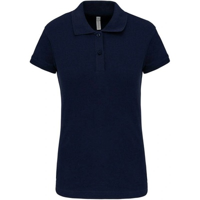 Kariban K240 Dámske elastické piqué polo "Brooke" modrá Navy