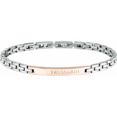 Trussardi Originálny oceľový náramok T-Steel TJAXV14