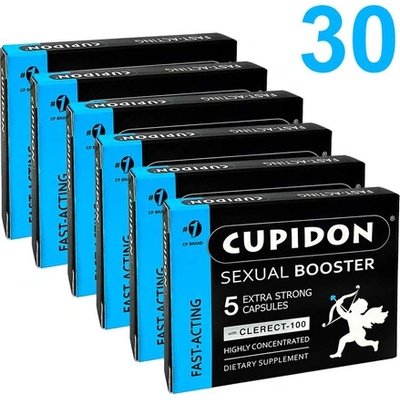 30бр Cupidon Купидон капсули за твърда и продължителна ерекция