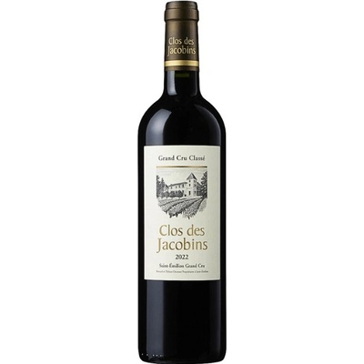 Château Clos des Jacobins Cuvée suché červené 2022 14,5% 0,75 l (čistá fľaša)
