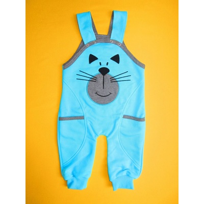 Arex ČR Tepláky s laclem Davídek 2 světle tyrkysová