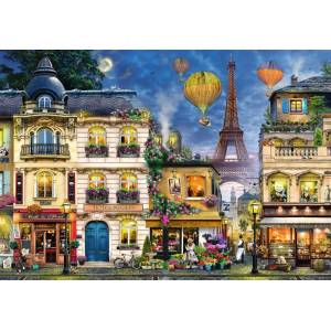 Ravensburger - Puzzle Evening Walk in Paris - 18 000 piese