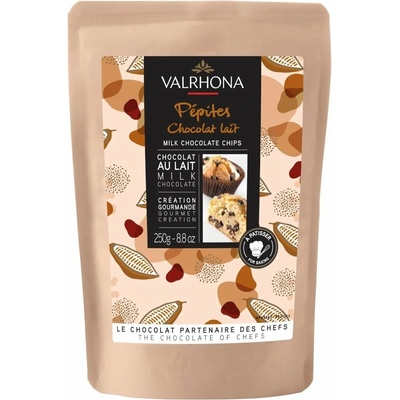 Valrhona Sachet Pepites Milk 250 g