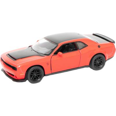 Kinsmart Метална количка Kinsmart - 2023 Dodge Challenger SRT Demon 170, 1: 36, оранжева (55133)