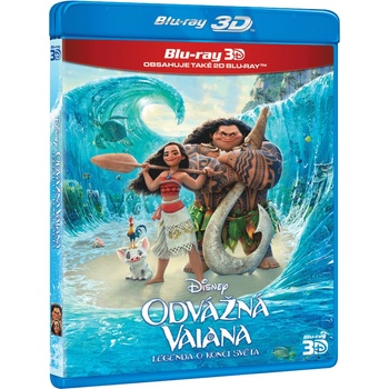 Odvážná Vaiana: Legenda o konci světa 2D+3D BD
