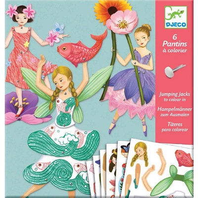 DJECO Детска игра Djeco - Aтелие за движещи се кукли феи (DJ09654)