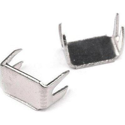 Koncovka na zip 5 mm dolní Varianta: 1 nikl, Balení: 10 g