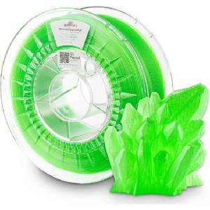 Spectrum PLA Crystal Neon Green - 1, 75 mm / 1000 g (80888)