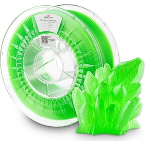 Spectrum PLA Crystal Neon Green - 1, 75 mm / 1000 g (80888)
