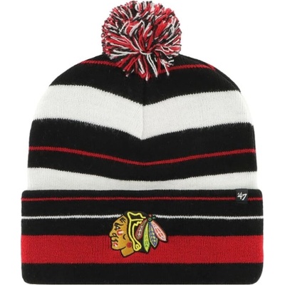 47' Brand čepice NHL Brand Power Line Cuff Knit SR Chicago Blackhawks