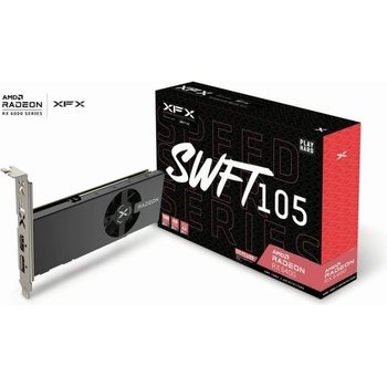 XFX Speedster SWFT 105 Radeon RX 6400 Gaming 4GB GDDR6 64bit (RX-64XL4SFG2)