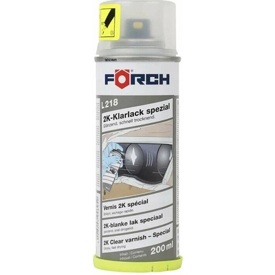 Förch 2k Bezbarvý lak L218 200 ml (Neviditelný lak na světlomety)