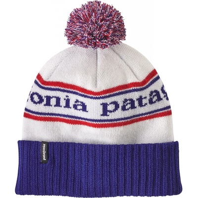 Patagonia Powder Town beanie Zimní čepice modrá/bíla