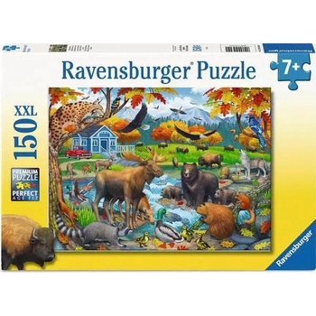 Ravensburger - Puzzle Wildlife Gathering XXL - 150 piese