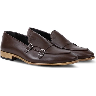 Ducavelli Milano Мъжки обувки от естествена кожа - Кафяви 2015 (1099_Кафяво)