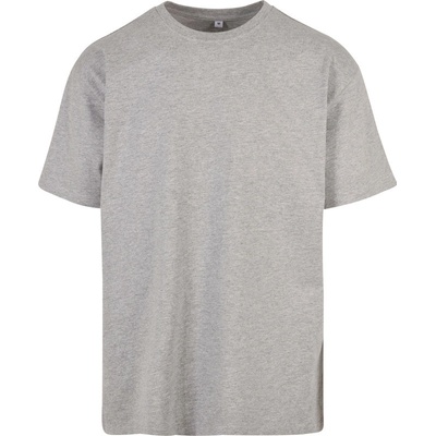 Build your Brand tričko BY 102 oversize krátký rukáv pánské COT56010261000-heather grey